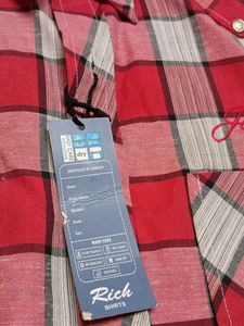 Half Sleeves Ready Made Cotton Mix Shirt