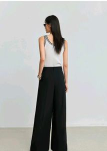 Wide Leg Black Pants