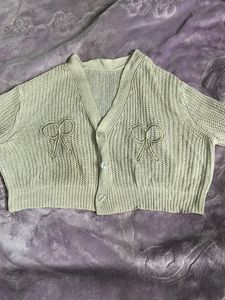 Cropped Bow Shrug