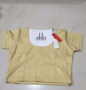 Golden Shimmer Ready Made Blouse