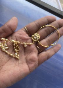 Nose Ring with Chain