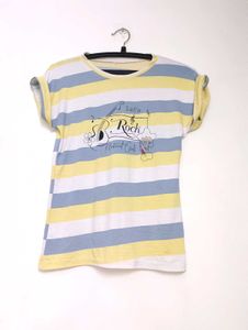 Striped Graphic Tee