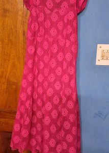 Crochet Pink Co Ord Set
