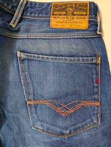 Replay Blue Denim Jeans
