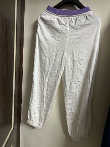White Casual Pants