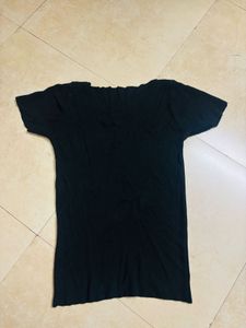 Ribbed V-Neck Top