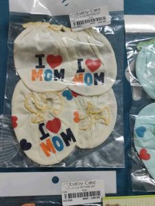 Baby Mittens Set 4, Glove Of Hand And Leg