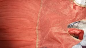 Peach Festive Gown