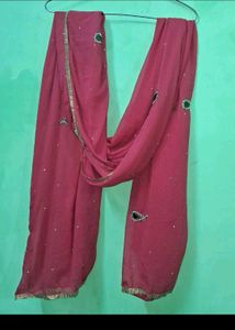 Pink Embellished Kameez Salwar Dupatta