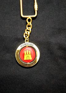 Imported Key Chain Of Hamburg
