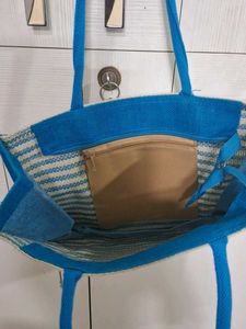 Blue Handbag