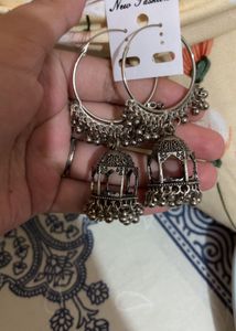 3 Jhumka Earrings