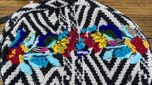 Zara Hand Embroidered Pouch