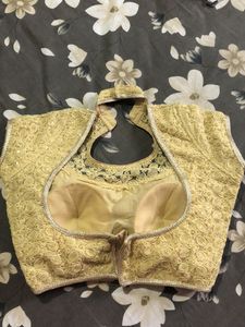 Gold Embellished Blouse