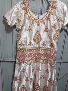 Elegant Off White Gown