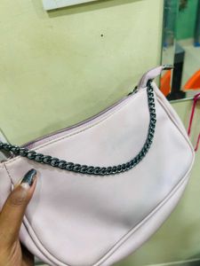 Lavender Purse Cum Handbag