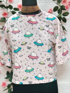 🎁Buy Two Get One Free🎁Cute Graphic Print Top