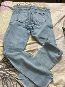 Ripped Light Wash Jeans