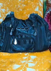Vintage Black Shoulder Bag