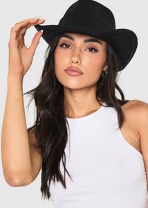 Black Fedora Hat