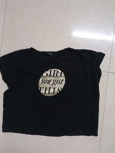 Black Graphic Tee