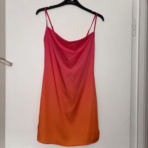 Trendy Ombre Mini Dress