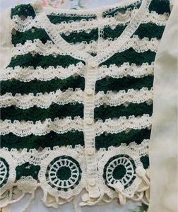 Crochet Knit Cardigan