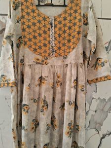 Anarkali Kurti With Plazzo