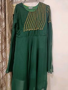 Elegant Green Kurta Set