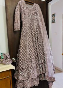 Anarkali Style Lehenga