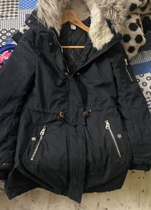 Fur Cap Winter Jacket