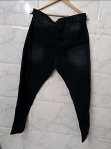 Black Straight Leg Jeans