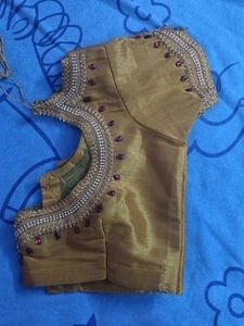 Embroidery and stone Blouse
