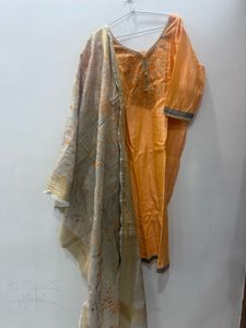 Elegant Peach Kurta