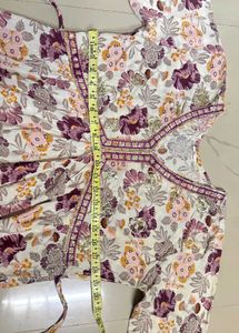 Floral Print Kurta Set