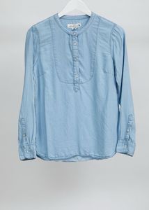 H&M Light Blue Denim Top