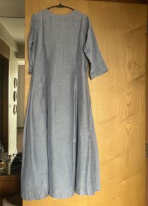phulkari dupatta with Chanderi suit