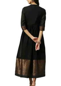 BIBA Black Designer Gown for woman