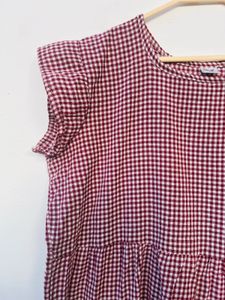 Red And White Checkered Christmas Dress 🎄🧑‍🎄