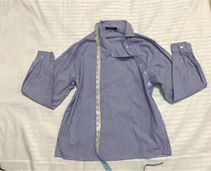 Striped Blue Shirt Bust Till 40