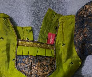 Pattu Lehenga Dress For Baby Girl
