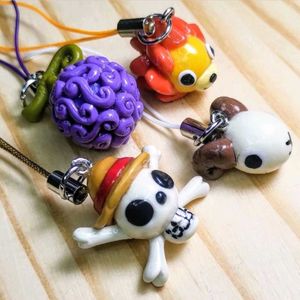 One Piece Clay Phone Charms