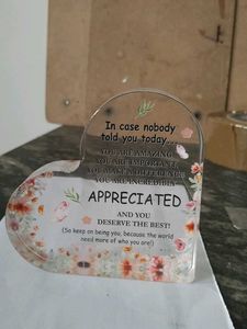 Heartfelt Appreciation Decor