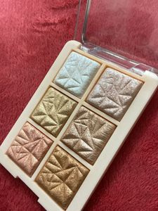 MARS six shades Highlighter Palette