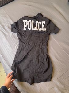 Police cosplay Costume Romper