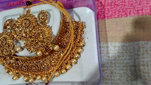 Bridal Golden Choker Set
