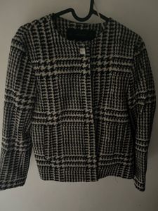 Zara Black And White Jacket