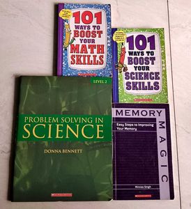 Scholastic Skill Books (4)
