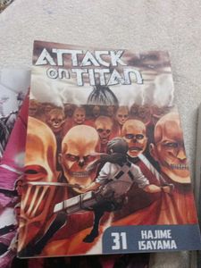 Attack on Titan Manga Set 31- 34