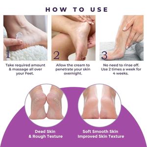 (Pack of 2) Sanfe Body Creams for Dry&amp;Cracked Feet